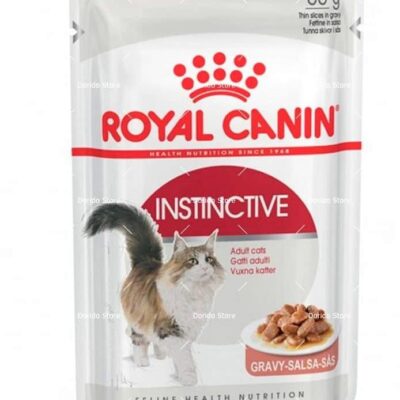 غذای پوچ گربه رویال کنین اینستینکتیو گربه بالغ 85 گرمی | Royal Canin pouch instinctive
